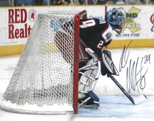 Signed 8x10 AL MONTOYA New York Rangers Autographed Photo - COA - Picture 1 of 1