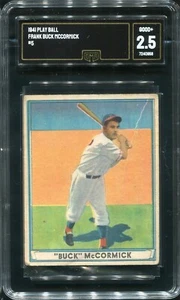 1941 Play Ball R336 #5 Frank McCormick Cincinnati Reds - GMA 2,5 Bueno+ - Imagen 1 de 2