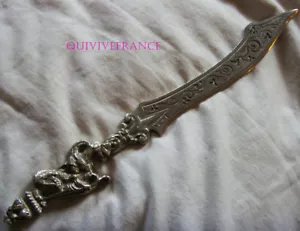 OUVRE-LETTRE GRIFFON NEO-GOTHIQUE XIX° - Bild 1 von 7