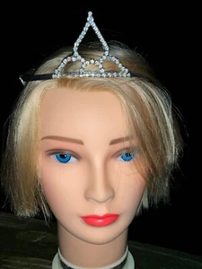 Beauty Queen Bridal Prom Princess Rhinestone Crown Tiara Comb Headband ❤️ts17j - Picture 1 of 6