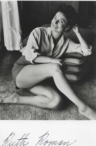 VINTAGE Ruth Roman signed 4x6 Foto m. COA..JUNGLE QUEEN..Strangers on a Train - Bild 1 von 7