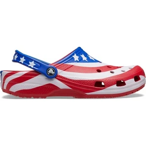Zuecos clásicos con bandera americana Crocs zapatos para adultos - Imagen 1 de 6