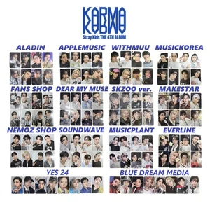 STRAY KIDS KARMA offizielle POB FOTOKARTE + Sendungsverfolgung/kostenloses Geschenk - Bild 1 von 153