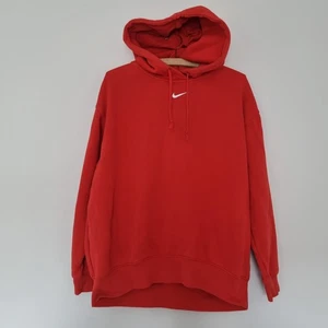 Nike Red Pullover Hoodie DJ7688-673 Size S / Small — Bright Red, Fleece VGC - Picture 1 of 22