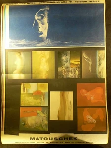 Matouschek - Ausstellung - Veranstaltungsposter 69x49cm gerollt - Picture 1 of 1