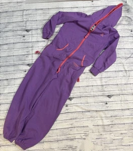 The Norwegian Original OnePiece Kids Purple/Pink Zip Front Jumpsuit Sz 8/9 - Picture 1 of 7