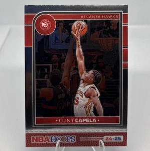 Tarjeta Panini NBA Hoops 24-25 Clint Capela Atlanta Hawks #40 - Imagen 1 de 2
