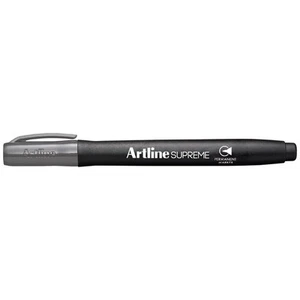 Artline Supreme Permanent Bullet Marker Grey - Picture 1 of 2