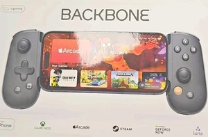 New Backbone One Mobile Gaming Controller for iPhone Black BB-02-B-R - Picture 1 of 4