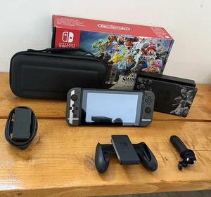 Nintendo Switch Perfect Screen!Super Smash Bros Ultimate Limited Edition Console - Picture 1 of 16