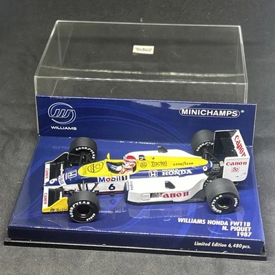 Minichamps 1:43 - Williams Honda FW11B 6 N Piquet 1987 Limit Ed 6480 Pcs - Immagine 1 di 4