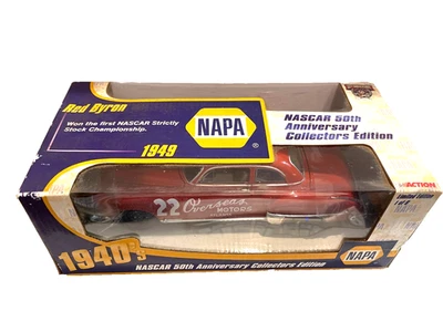 1949 Oldsmobile 88 Race Car Red Byron #22 NASCAR Stock Car NAPA LE Series 1:24 - Image 1 of 4