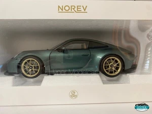 NOREV 1/18 PORSCHE 911 (992) GT3 TOURING PACKET 2021 GREEN MET 187382 - Picture 1 of 2
