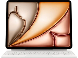 Funda con teclado para el iPad Air de 13 pulgadas M3, Español, Blanco - Imagen 1 de 5