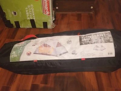 Tienda domo instantánea Coleman para 5 personas 10' x 7' configuración rápida 60 segundos USADA, C JUSTA Foto 1 de 4