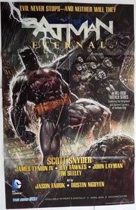 WONDERCON EXCLUSIVE Batman Eternal Poster (folded) 34" x 22" - Picture 1 of 1
