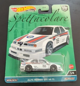 Hot Wheels Premium 2023 HW Car Culture Spettacolare 1/5 Alfa Romeo 155 V6 Ti - Imagen 1 de 2