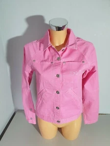 DKNY DONNA KARAN NEW YORK  Damen Jacke  Jeansjacke  Gr. S ( 16 )   rosa  NEU - Picture 1 of 5