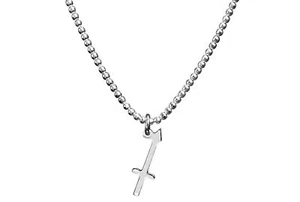 SILBERMOOS Sternzeichen Anhänger Kette Schütze Sagittarius 925 Sterling Silber - Picture 1 of 5