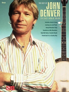Best of John Denver 20 Easy Banjo Solos Sheet Music Country Folk Songs Book - Picture 1 of 1