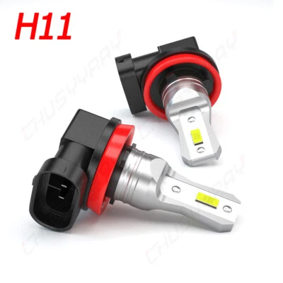 Par de bombillas antiniebla blancas brillantes 6000 k para Nissan Altima Máxima 2005 2016-2018 Foto 1 de 4