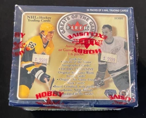 2001 FLEER  GREATS OF THE GAME SEALED NHL HOCKEY BOX HOBBY 24 PACKS MAYBE AUTO - Picture 1 of 6