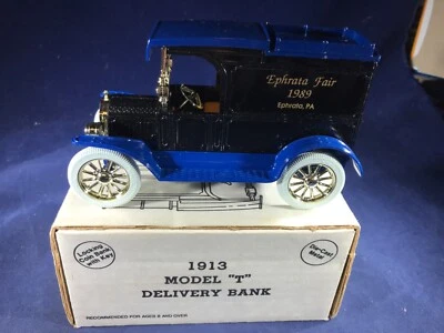 Banco fundido a presión escala 1:25 ERTL G1-33 - FORD MODELO T 1913 - NUEVO EN CAJA - EPHRATA FAIR 1989 Foto 1 de 4