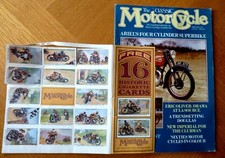 The Classic Motorcycle Magazine April 1989 + 16 Cigarette Cards 