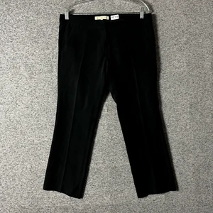 Vanessa Bruno Women's Size 40 Black Wool Blend Slim Straight Leg Crop Dress Pant - Picture 1 of 13