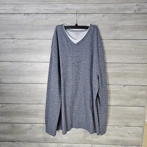 Method Sweater Men's XXL Long Sleeve Gray V-NECK - Picture 1 of 5