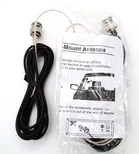 ZWEIERPACK NEU Uniden AT002 Uniden Fenster Saug Glas Halterung Scanner Antenne OEM - Bild 1 von 2