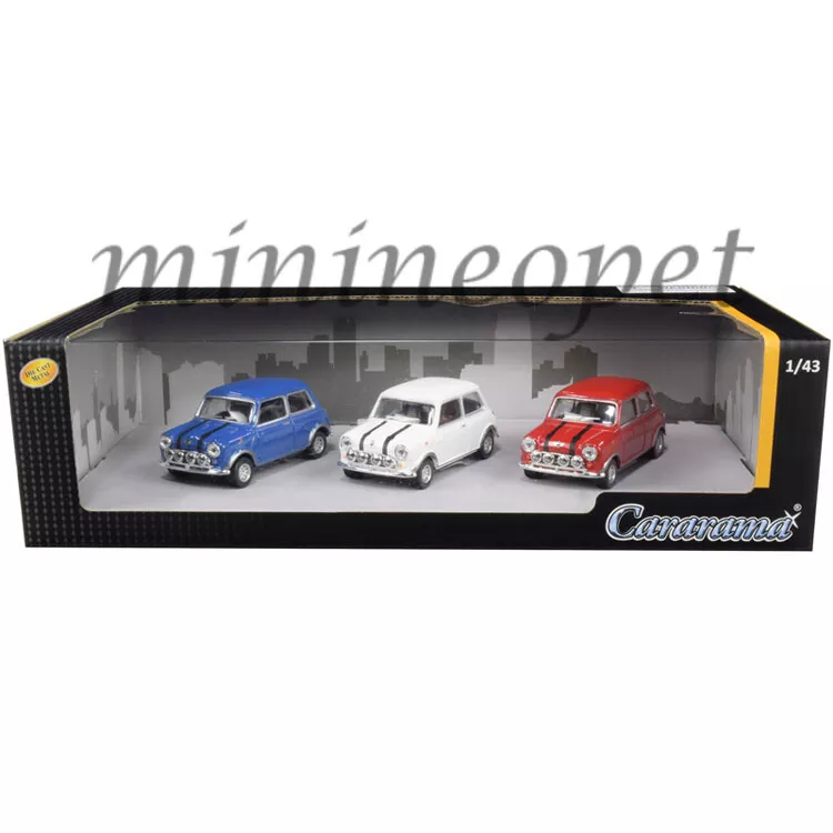 CARARAMA 35310 MINI COOPER 3 PIECE GIFT SET 1/43 DIECAST MODEL CARS - Image 1 of 1