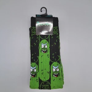 Rick and Morty 1 Stück Pickles Socken Cartoons Neuheit grün Neu mit Etikett 5-12 - Bild 1 von 6