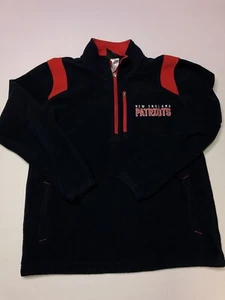 New England Patriots Zip Up Jacket NFL Team Apparel Sz M (10-12) Youth - Picture 1 of 7
