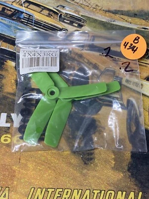 HQ Props HQP01030447: {4x4x3RG}Tri-Blade Propellers NewInPack USA Shipped - Image 1 of 4