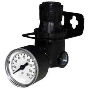 Mini Air Regulator With AAH Gauge - Picture 1 of 1