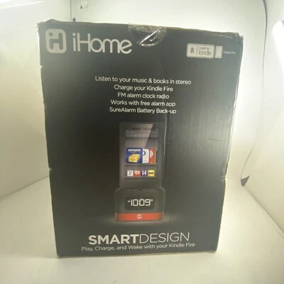 iHome Kindle Amazon Fire Smart Design Docking Station New in box  NIB 2012 - Image 1 of 4