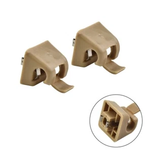 Sun Visor Mounting Brackets for Mercedes W123 W124 W126 W140 W201 Pack of 2 - Picture 1 of 24