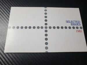 Stamp Pack📮 1981 (4 stamps) SELECTED ISSUES 📮 - Picture 1 of 2