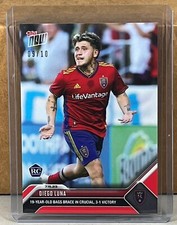 2023 TOPPS NOW MLS #173 DIEGO LUNA REAL SALT LAKE ROOKIE Red Parallel 9/10