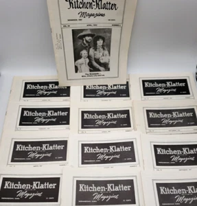 Kitchen-Klatter Magazine Lot of 13 Issues 1964–1968 & 1984 Vintage Homemaking - Picture 1 of 7
