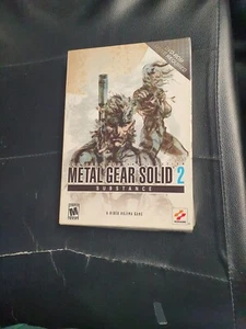 Konami Metal Gear Solid 2 Sustance Caja Pequeña IBM PC DVD 2003 NUEVO/SELLADO - Imagen 1 de 2