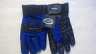 Six Gear Sniper Motorcycle Gloves Leather @ Mesh ( 3xl Blue @ Black)