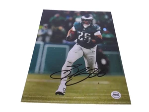 Saquan Barkley signed Foto 8x10 EAGLES RB Autogramm mit COA (ACA) + Versand GRATIS - Bild 1 von 3