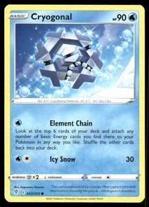 Pokémon TCG Pokémon Cryogonal Cryogonal Common Regular - Picture 1 of 2