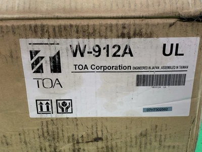 TOA W-912A 6-Channel In-Wall Modular Mixer / Power Amplifier 120W Open Box - Image 1 of 4