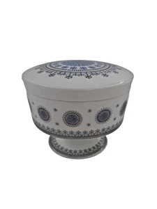 Rosenthal Deckeldose Zuckerdose Tapio Wirkkala Eisblume Porzellan Vintage Design - Picture 1 of 7