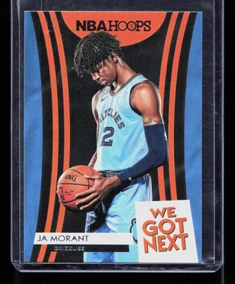 Ja Morant 2019-20 Hoops #19 We Got Next Blue Rookie - Image 1 of 2