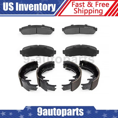 Kit de zapatas de freno delanteras cerámicas traseras 2X para 2006 2007 2008 Mazda B3000 Foto 1 de 4