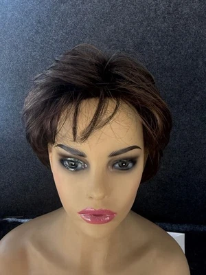 Colección JAZZ BY JON RENAU O'solite, Peluca Corta Recta, Color 6H12 Espresso Foto 1 de 4